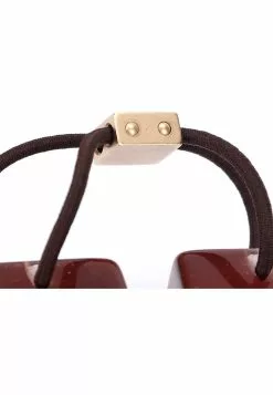 Pre-loved Louis Vuitton Hair Tie Cubes, Brown Color, No Box -Louis Vuitton Shop louis vuitton 0575 6127936 4
