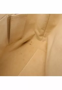 Pre-loved LOUIS VUITTON Hampstead MM white checkered Shoulder Bag Tote Bag PVC Genuine Leather white -Louis Vuitton Shop louis vuitton 5168 9913936 8