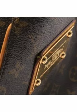 Pre-loved LOUIS VUITTON Galleria PM Classic Monogram Shoulder Bag PVC Genuine Leather Brown -Louis Vuitton Shop louis vuitton 5175 9513936 5