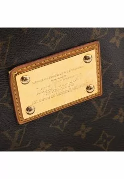 Pre-loved LOUIS VUITTON Galleria PM Classic Monogram Shoulder Bag PVC Genuine Leather Brown -Louis Vuitton Shop louis vuitton 5175 9513936 6