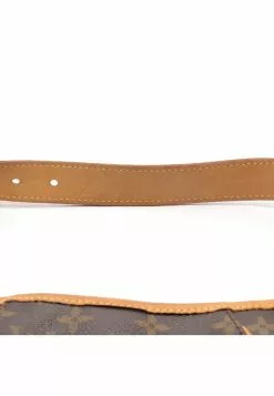 Pre-loved LOUIS VUITTON Galleria PM Classic Monogram Shoulder Bag PVC Genuine Leather Brown -Louis Vuitton Shop louis vuitton 5175 9513936 7