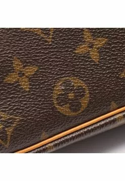 Pre-loved LOUIS VUITTON Pochette cite Classic Monogram Shoulder Bag PVC Genuine Leather Brown -Louis Vuitton Shop louis vuitton 5177 3713936 8