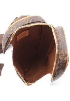 Pre-loved LOUIS VUITTON Pochette Gange Classic Monogram handcarry bag PVC Genuine Leather Brown -Louis Vuitton Shop louis vuitton 5182 0023936 3