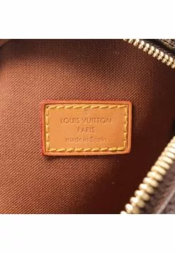 Pre-loved LOUIS VUITTON Pochette Gange Classic Monogram handcarry bag PVC Genuine Leather Brown -Louis Vuitton Shop louis vuitton 5182 0023936 4
