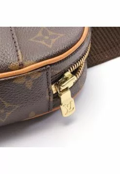 Pre-loved LOUIS VUITTON Pochette Gange Classic Monogram handcarry bag PVC Genuine Leather Brown -Louis Vuitton Shop louis vuitton 5182 0023936 6