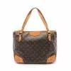 Pre-loved LOUIS VUITTON Estrela MM Classic Monogram Shoulder Bag Tote Bag PVC Genuine Leather Brown