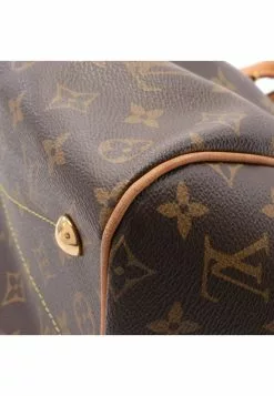 Pre-loved LOUIS VUITTON Tivoli PM Classic Monogram Handbag PVC Genuine Leather Brown -Louis Vuitton Shop louis vuitton 5190 5913936 6