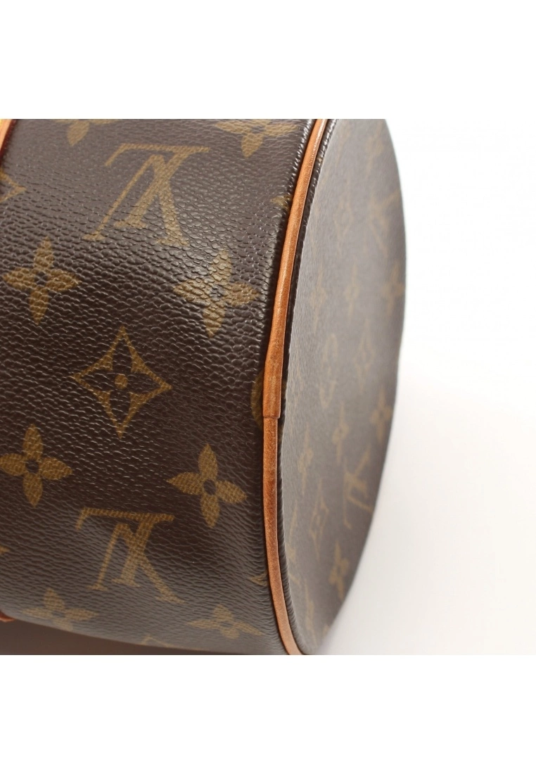 Pre-loved LOUIS VUITTON Papillon30 Classic Monogram Handbag PVC Genuine Leather Brown 9 Pre-loved LOUIS VUITTON Papillon30 Classic Monogram Handbag PVC Genuine Leather Brown - Image 7