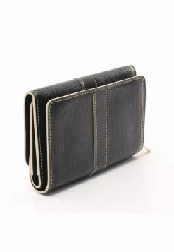 Pre-loved LOUIS VUITTON Somptu Suhali Black Mini tri-fold Genuine Leather Wallet Black -Louis Vuitton Shop louis vuitton 5202 8353936 2