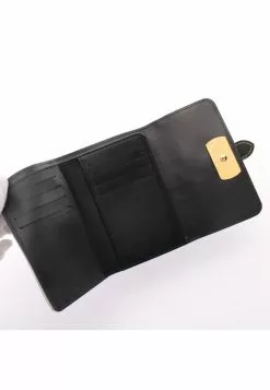 Pre-loved LOUIS VUITTON Somptu Suhali Black Mini tri-fold Genuine Leather Wallet Black -Louis Vuitton Shop louis vuitton 5202 8353936 3