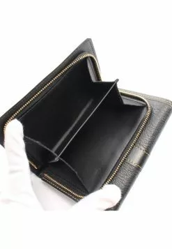 Pre-loved LOUIS VUITTON Somptu Suhali Black Mini tri-fold Genuine Leather Wallet Black -Louis Vuitton Shop louis vuitton 5202 8353936 4