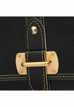 Pre-loved LOUIS VUITTON Somptu Suhali Black Mini tri-fold Genuine Leather Wallet Black -Louis Vuitton Shop louis vuitton 5203 8353936 6