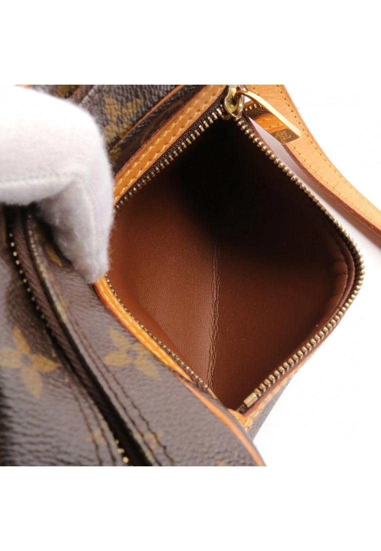 Pre-loved LOUIS VUITTON Pochette cite Classic Monogram Shoulder Bag PVC Genuine Leather Brown 7 Pre-loved LOUIS VUITTON Pochette cite Classic Monogram Shoulder Bag PVC Genuine Leather Brown - Image 5