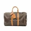 Pre-loved LOUIS VUITTON Keepall45 Classic Monogram Duffle Bag PVC Genuine Leather Brown -Louis Vuitton Shop louis vuitton 5210 6653936 1