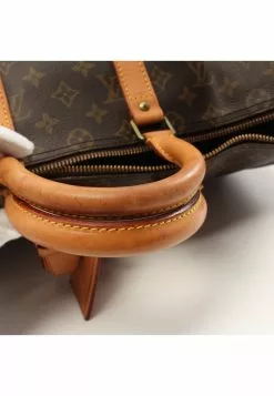 Pre-loved LOUIS VUITTON Keepall45 Classic Monogram Duffle Bag PVC Genuine Leather Brown -Louis Vuitton Shop louis vuitton 5211 6653936 5