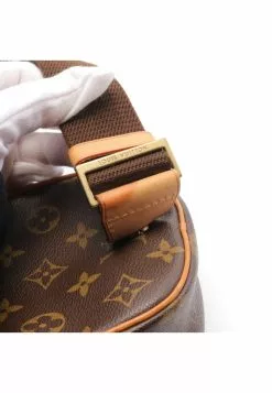Pre-loved LOUIS VUITTON Pochette Gange Classic Monogram handcarry bag PVC Genuine Leather Brown -Louis Vuitton Shop louis vuitton 5217 9353936 7