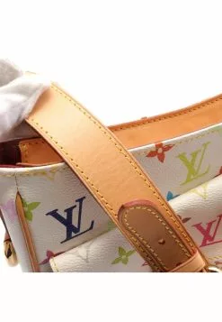 Pre-loved LOUIS VUITTON Lodge GM Classic Monogram multi white Shoulder Bag PVC Genuine Leather white -Louis Vuitton Shop louis vuitton 5220 8453936 8