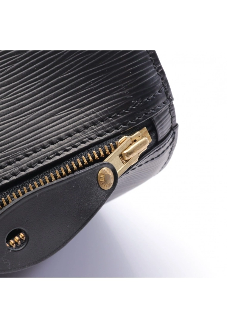 Pre-loved LOUIS VUITTON Speedy35 Waved Pattern Genuine Leather Handbag Black 10 Pre-loved LOUIS VUITTON Speedy35 Waved Pattern Genuine Leather Handbag Black - Image 8