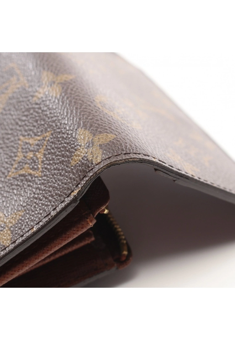 Pre-loved LOUIS VUITTON Porte-monnaie billet Terosr Classic Monogram Bi-fold Wallet PVC Genuine Leather Brown 8 Pre-loved LOUIS VUITTON Porte-monnaie billet Terosr Classic Monogram Bi-fold Wallet PVC Genuine Leather Brown - Image 6