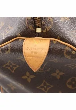 Pre-loved LOUIS VUITTON Keepall50 Classic Monogram Duffle Bag PVC Genuine Leather Brown -Louis Vuitton Shop louis vuitton 5240 0496936 5