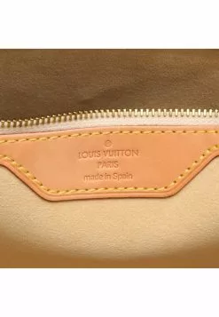 Pre-loved LOUIS VUITTON Hampstead MM white checkered Shoulder Bag Tote Bag PVC Genuine Leather white -Louis Vuitton Shop louis vuitton 5242 3596936 4