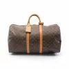 Pre-loved LOUIS VUITTON Keepall55 Classic Monogram Duffle Bag PVC Genuine Leather Brown -Louis Vuitton Shop louis vuitton 5245 6496936 1