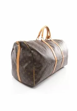 Pre-loved LOUIS VUITTON Keepall Bandouliere60 Classic Monogram Duffle Bag PVC Genuine Leather Brown 2 Way Style 11 Pre-loved LOUIS VUITTON Keepall Bandouliere60 Classic Monogram Duffle Bag PVC Genuine Leather Brown 2 Way Style -Louis Vuitton Shop louis vuitton 5245 7396936 2