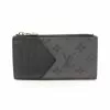 Pre-loved LOUIS VUITTON Classic Monogram Eclipse Reverse Card Slot Coin Pouch PVC Genuine Leather Black Grey -Louis Vuitton Shop louis vuitton 5249 8396936 1