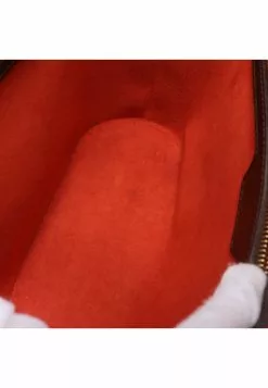 Pre-loved LOUIS VUITTON Manosque PM Black checkerboard grid Shoulder Bag Tote Bag PVC Genuine Leather Brown -Louis Vuitton Shop louis vuitton 5250 0596936 8