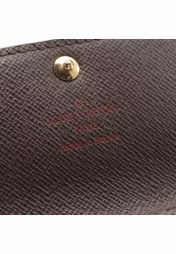 Pre-loved LOUIS VUITTON Multicore6 Black checkerboard grid 6 holes Key Pouch PVC Brown -Louis Vuitton Shop louis vuitton 5259 1596936 4