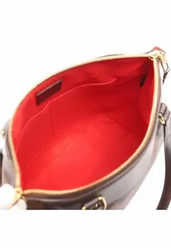 Pre-loved LOUIS VUITTON Westminster PM Black checkerboard grid Handbag Tote Bag PVC Genuine Leather Brown -Louis Vuitton Shop louis vuitton 5260 6796936 3