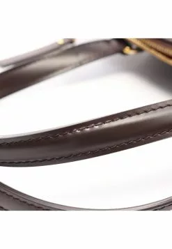 Pre-loved LOUIS VUITTON Westminster PM Black checkerboard grid Handbag Tote Bag PVC Genuine Leather Brown -Louis Vuitton Shop louis vuitton 5261 6796936 8