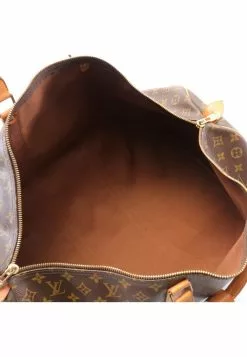 Pre-loved LOUIS VUITTON Keepall60 Classic Monogram Duffle Bag PVC Genuine Leather Brown -Louis Vuitton Shop louis vuitton 5266 3896936 5