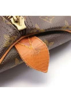 Pre-loved LOUIS VUITTON Keepall60 Classic Monogram Duffle Bag PVC Genuine Leather Brown -Louis Vuitton Shop louis vuitton 5266 3896936 7