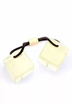 Pre-loved Louis Vuitton Hair Tie Cubes, Light Gold Color, No Box -Louis Vuitton Shop louis vuitton 5277 3798836 3