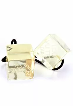 Pre-loved Louis Vuitton Hair Tie Cubes, Light Gold Color, No Box -Louis Vuitton Shop louis vuitton 5277 3798836 5
