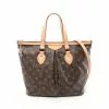 Pre-loved LOUIS VUITTON Palermo PM Classic Monogram Handbag PVC Genuine Leather Brown 2 Way Style -Louis Vuitton Shop louis vuitton 5309 0507936 1