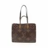 Pre-loved LOUIS VUITTON OnTheGo GM Classic Monogram Giant Classic Monogram Reverse Shoulder Bag PVC Genuine Leather Brown Light Brown 2 Way Style -Louis Vuitton Shop louis vuitton 5315 8907936 1