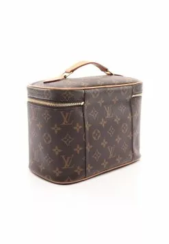 Pre-loved LOUIS VUITTON Nice BB Classic Monogram Handbag Toiletry Bag PVC Genuine Leather Brown -Louis Vuitton Shop louis vuitton 5318 4507936 2