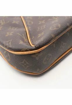 Pre-loved LOUIS VUITTON Thames PM Classic Monogram Shoulder Bag PVC Genuine Leather Brown -Louis Vuitton Shop louis vuitton 5323 9017936 5