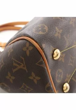 Pre-loved LOUIS VUITTON Tivoli PM Classic Monogram Handbag PVC Genuine Leather Brown -Louis Vuitton Shop louis vuitton 5324 4407936 6