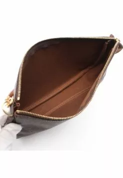 Pre-loved LOUIS VUITTON Pochette Accessoires Classic Monogram Handbag PVC Genuine Leather Brown -Louis Vuitton Shop louis vuitton 5324 5407936 3