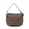 Pre-loved LOUIS VUITTON Trousse Make Up Black checkerboard grid Handbag PVC Genuine Leather Brown 2 Pre-loved LOUIS VUITTON Trousse Make Up Black checkerboard grid Handbag PVC Genuine Leather Brown -Louis Vuitton Shop louis vuitton 5325 4707936 1
