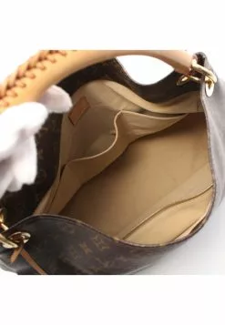 Pre-loved LOUIS VUITTON Artsy MM Classic Monogram Shoulder Bag PVC Genuine Leather Brown -Louis Vuitton Shop louis vuitton 5328 3907936 3
