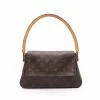 Pre-loved LOUIS VUITTON Mini Looping Classic Monogram Handbag PVC Genuine Leather Brown -Louis Vuitton Shop louis vuitton 5331 9117936 1