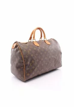Pre-loved LOUIS VUITTON Speedy40 Classic Monogram Handbag PVC Genuine Leather Brown -Louis Vuitton Shop louis vuitton 5336 8117936 2