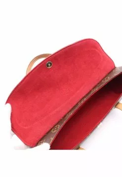 Pre-loved LOUIS VUITTON Sonatine Classic Monogram Handbag PVC Genuine Leather Brown -Louis Vuitton Shop louis vuitton 5338 0217936 8