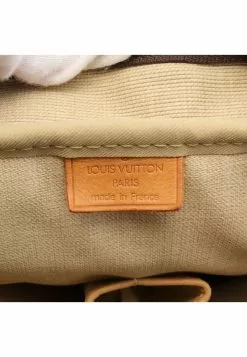 Pre-loved LOUIS VUITTON Deauville Bowling Vanity Classic Monogram Handbag PVC Genuine Leather Brown -Louis Vuitton Shop louis vuitton 5339 2307936 4