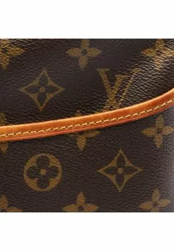 Pre-loved LOUIS VUITTON Deauville Bowling Vanity Classic Monogram Handbag PVC Genuine Leather Brown -Louis Vuitton Shop louis vuitton 5340 2307936 7