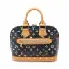 Pre-loved LOUIS VUITTON Alma Classic Monogram multi Black Handbag PVC Genuine Leather Black 2 Pre-loved LOUIS VUITTON Alma Classic Monogram multi Black Handbag PVC Genuine Leather Black -Louis Vuitton Shop louis vuitton 5340 3017936 1